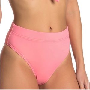 Bikini Lab Solid High Waist Bikini Bottom